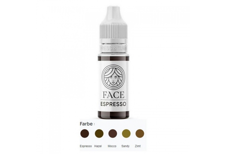 FACE pigmentai antakiams, 6ml